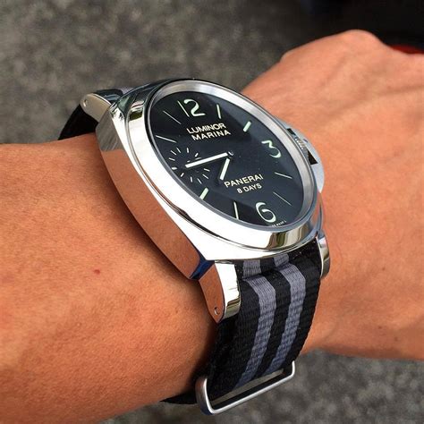 panerai 351 with nato strap|panerai natos review.